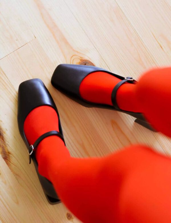 Schwarze Lederschuhe - Image 3