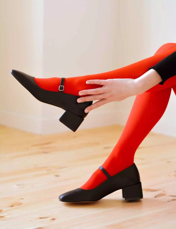 Schwarze Lederschuhe - Image 2